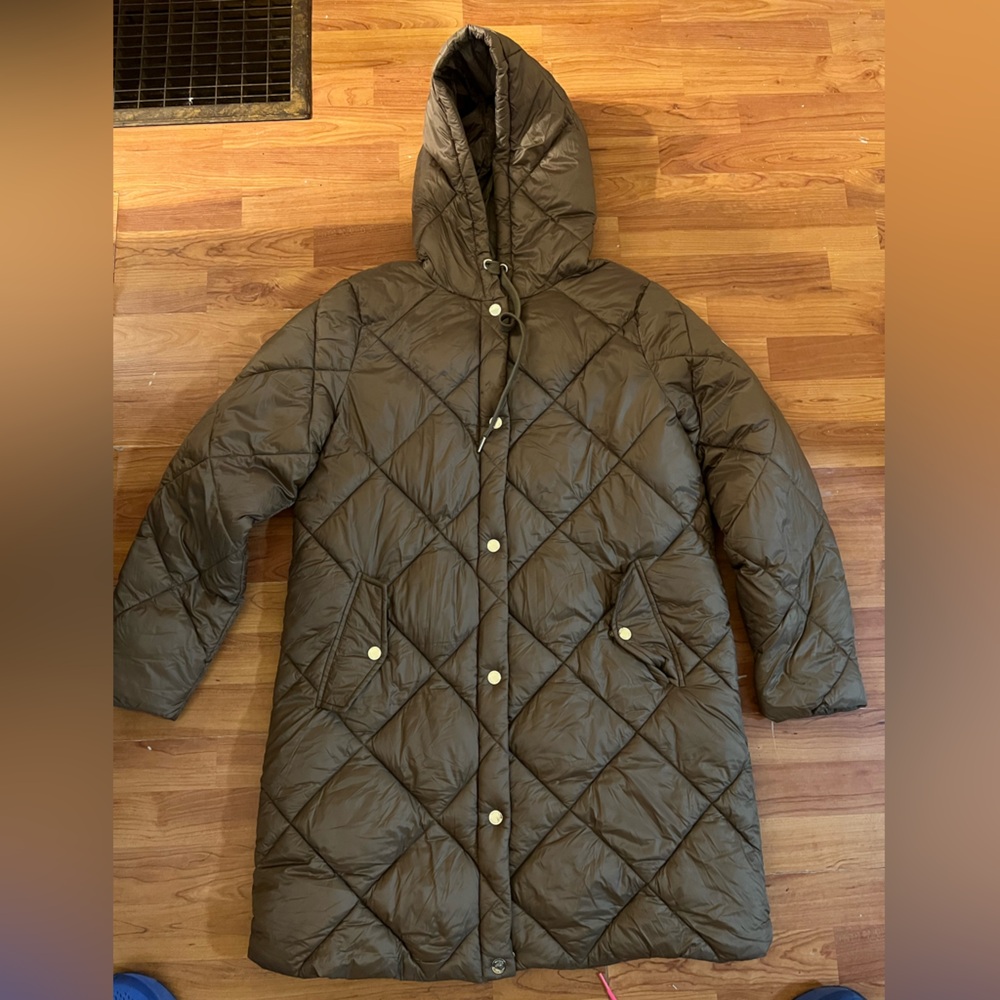 Michael Kors Womens Winter Puffer Jacket